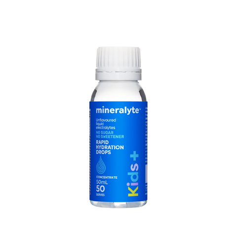 Mineralyte Kids+ Drops Rapid Hydration Drops (50 serves) 50mL