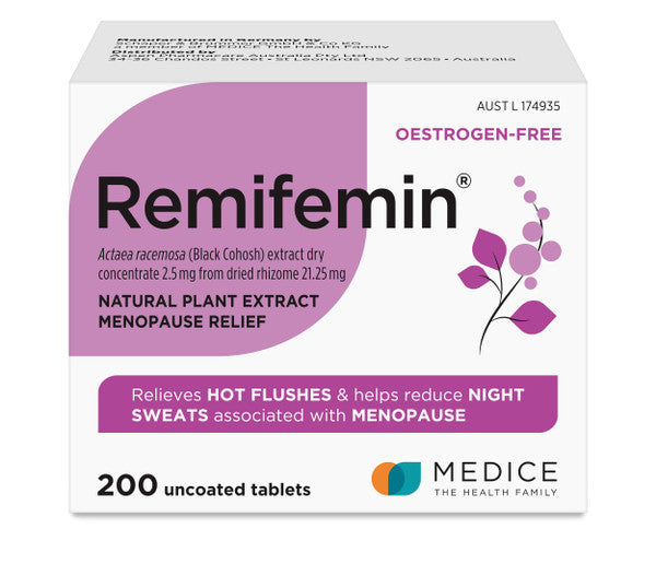 Remifemin Menopause Symptom Relief 200 Tablets