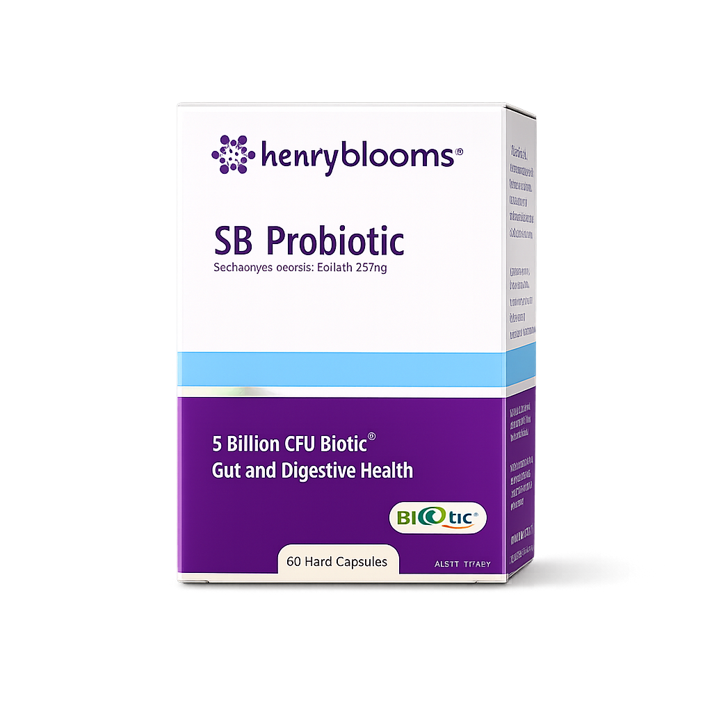 Henry Blooms SB Probiotic Gut Health 60 Capsules