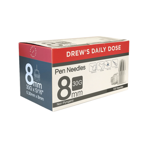 Drew's Daily Dose Pen Needles 100 Pack