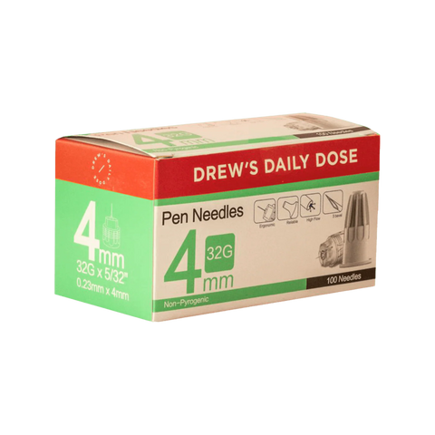 Drew's Daily Dose Pen Needles 100 Pack