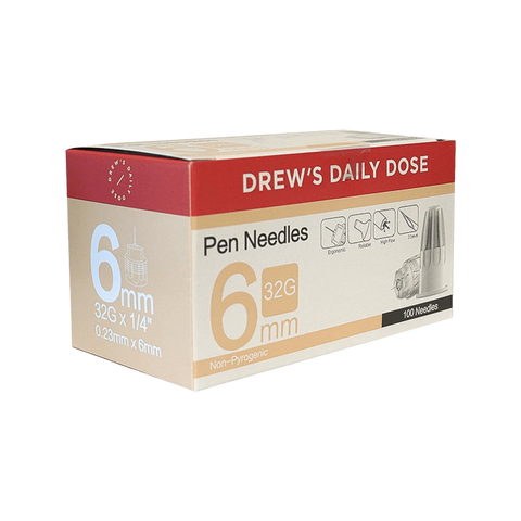 Drew's Daily Dose Pen Needles 100 Pack