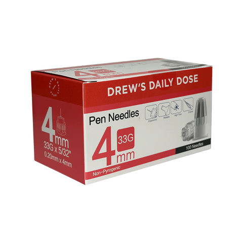 Drew's Daily Dose Pen Needles 100 Pack