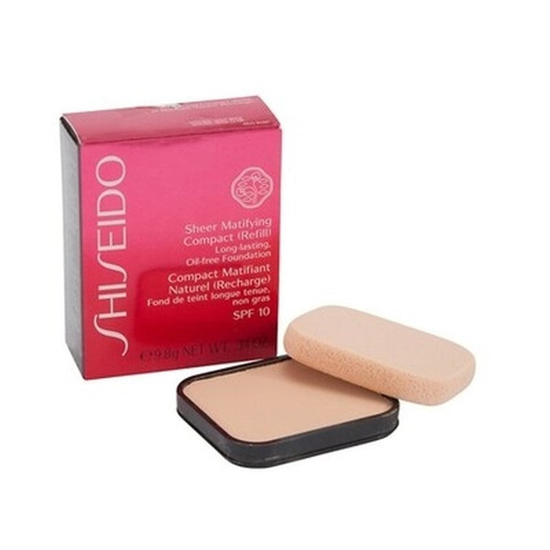 SHISEIDO Sheer Matifying Compact Refill #B60 Natural Deep Beige - 9.8g