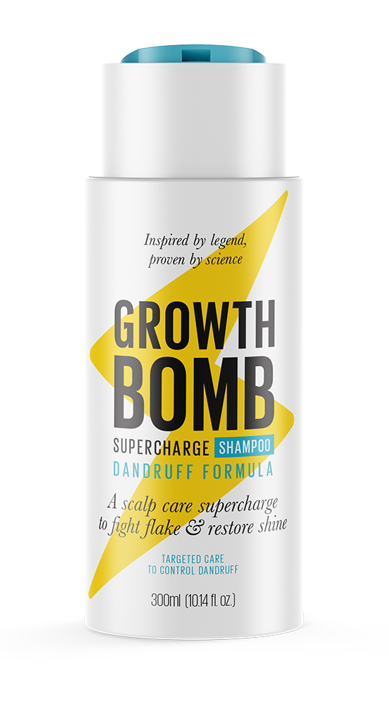 Growth Bomb Supercharge Shampoo Dandruff Formula 300mL