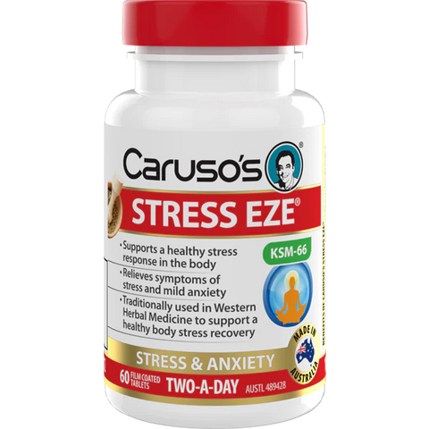 Caruso's Natural Health Stress EZE 60 Tablets