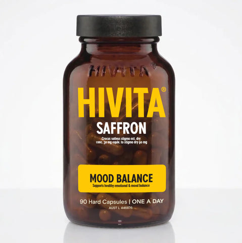 Hivita Mood Balance Saffron 90 Hard Capsules