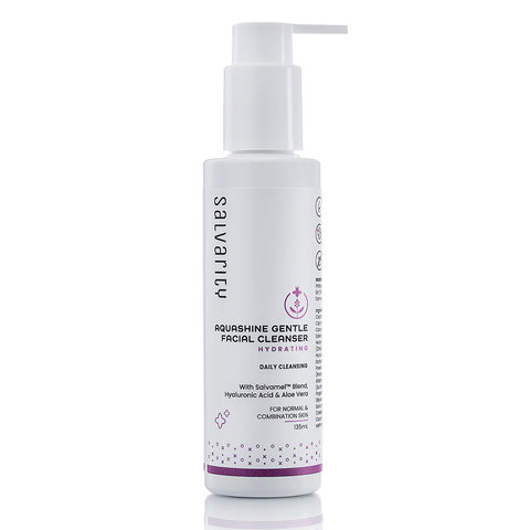 Salvarity AquaShine Gentle Facial Cleanser 135mL