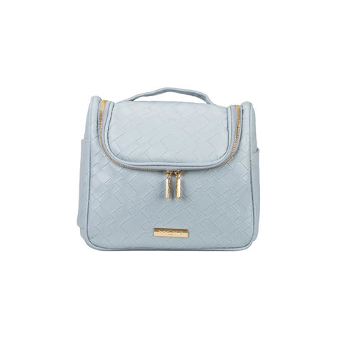 MOR Destination Sardinia Travel Case in Woven Blue