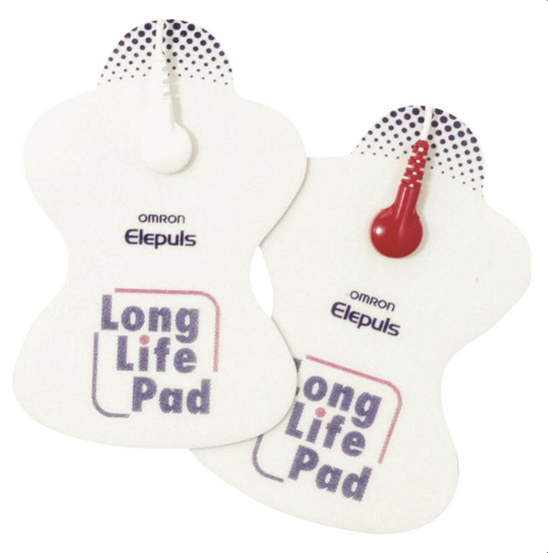 Omron Tens Replacement Electrode Long Life Pads 1 pair (2pcs) - HV-LLPAD (unboxed )