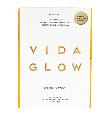 Vida Glow Anti-G-Ox Citrus Flavour Oral Powder 60g (expiry 10/24)