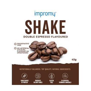 Impromy Shake Double Espresso 30 x 42g Sachets - Membership Number Required