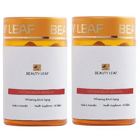 Beauty Leaf Whitening & Anti Aging Beauty Advanced 2 x 60 Tablets - Special Bundles