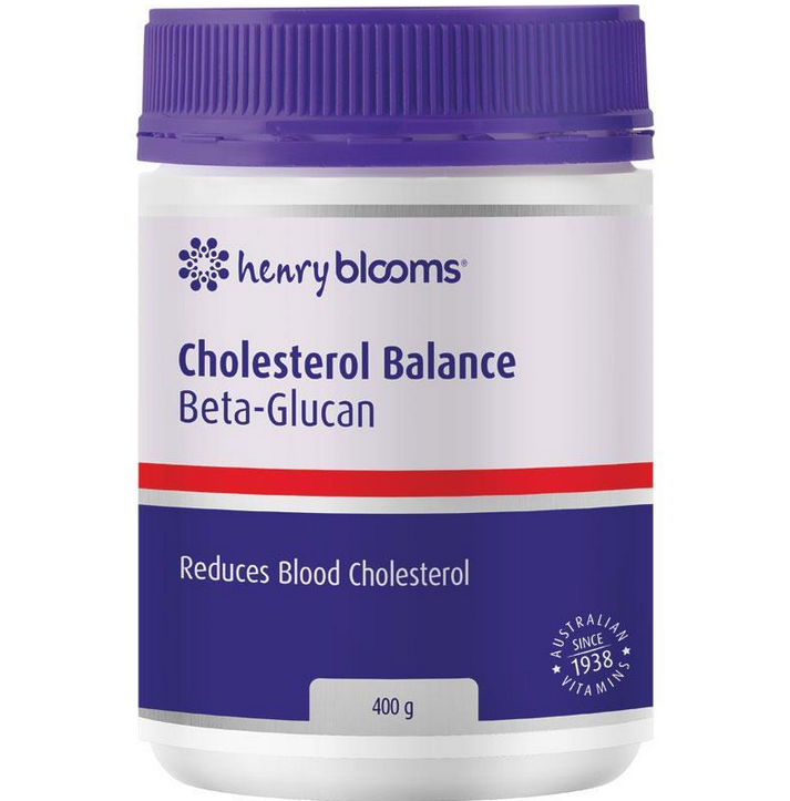 Henry Blooms Cholesterol Balance BetaGlucan Powder 400g (Expiry 07/2024)