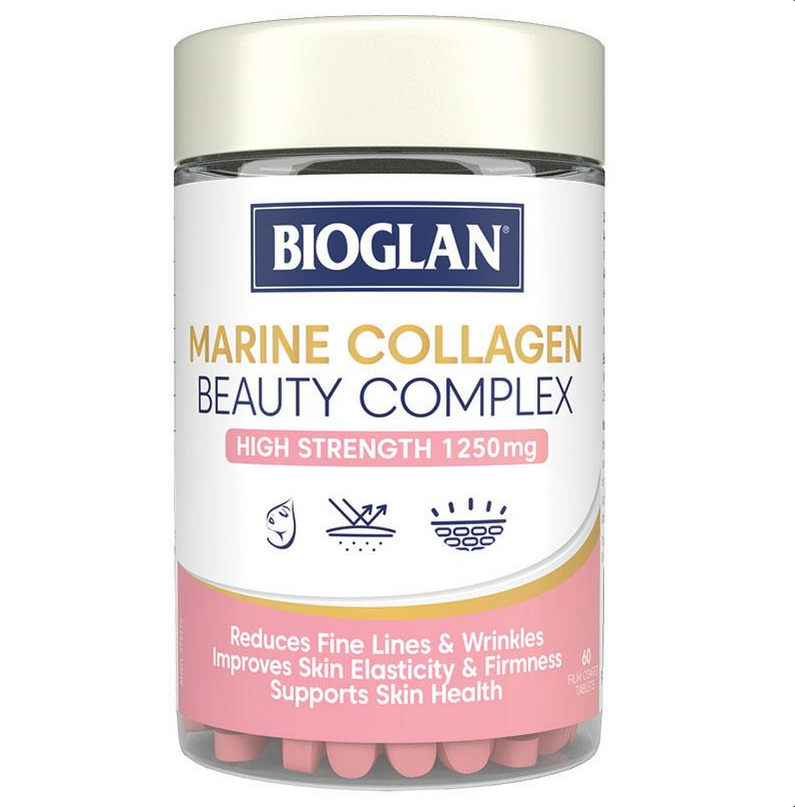 Bioglan Marine Collagen Beauty Complex 60 Tablets (Expiry 09/2024)