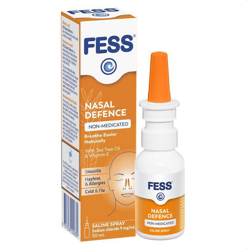 Fess Nasal Defence Spray with Tea Tree Oil & Vitamin E 30mL