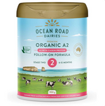 Ocean Road Dairies Organic A2 Protein Stage 2 Follow-On Formula (6-12 months) 900g (expiry 7/27)