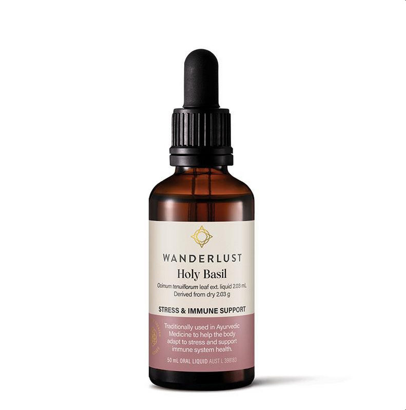 Wanderlust Holy Basil Drops 50mL Better Value Pharmacy