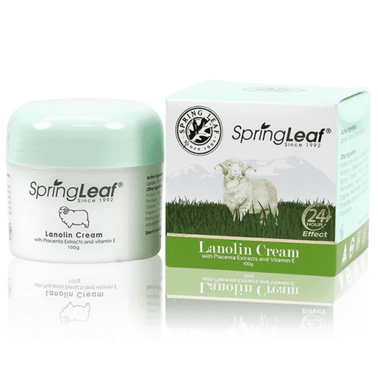 Spring Leaf Lanolin Cream With Placenta Extract and Vitamin E