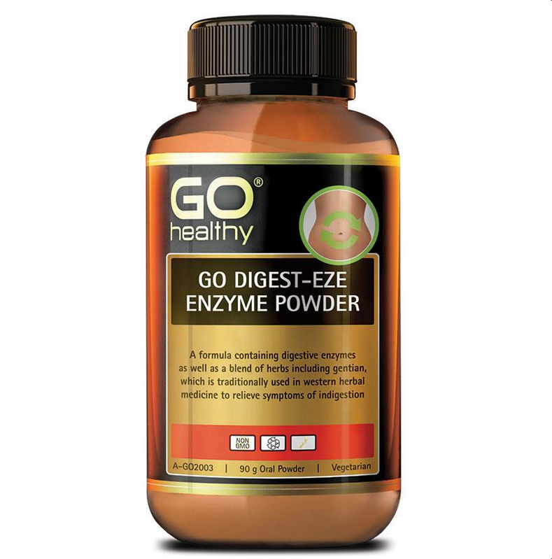 GO Healthy Digest EZE Enzyme 90g Powder