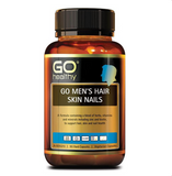 GO Healthy Mens Hair Skin Nails 90 Vegan Capsules