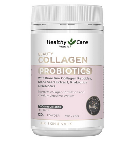 Healthy Care Beauty Collagen Probiotics 120g Powder