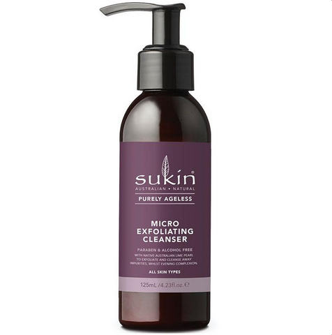 Sukin Sukin Purely Ageless Micro Exfoliating Cleanser Pump 125mL