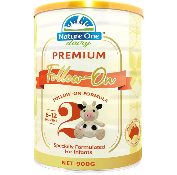 Nature One Dairy Premium with 2-MOs Follow-On Formula 6-12 Months Step 2 900g