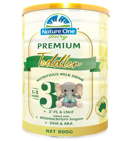 Nature One Dairy Premium with 2-MOs Toddler Nutritious Milk Drink 1-3 Years Step 3 900g (Ships June)