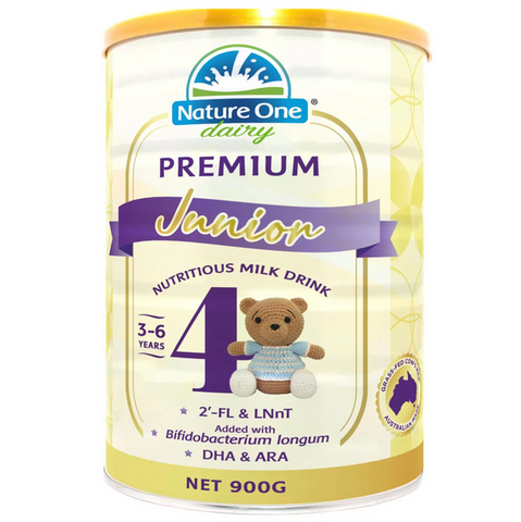 Nature One Dairy Premium with 2-MOs Junior Nutritious Milk Drink 3-6 Years Step 4 900g