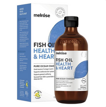Load image into Gallery viewer, Melrose Omega Fish Oil Health &amp; Heart 500mL