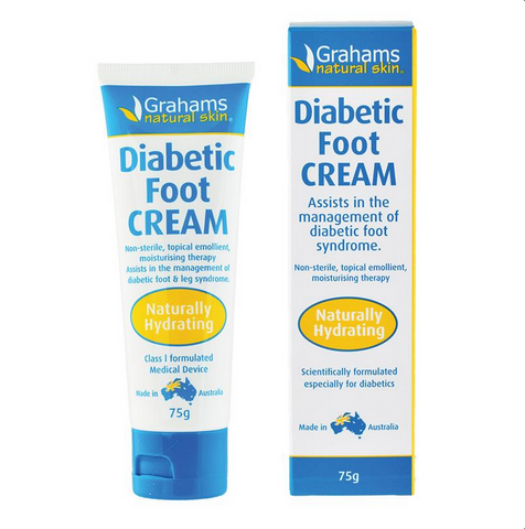 Grahams Diabetic Foot Cream 75g