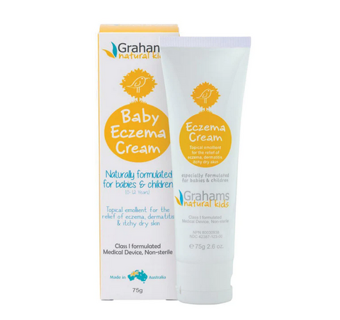 Grahams Natural Baby Eczema Cream 75g