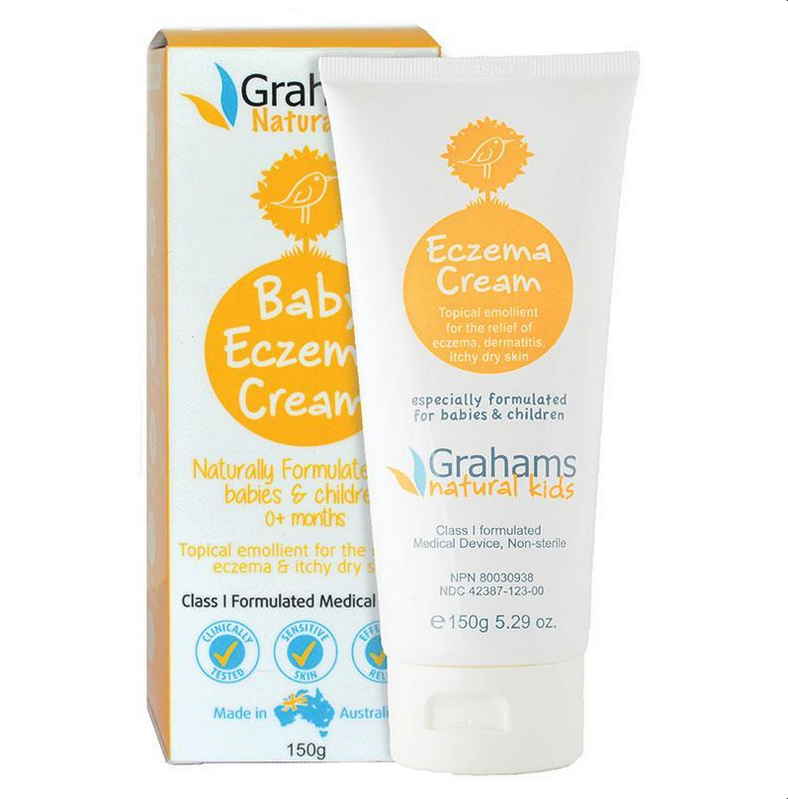 Grahams Natural Baby Eczema Cream 150g