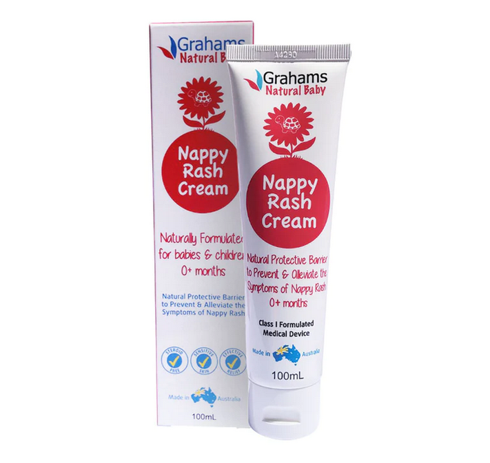 Grahams Natural Baby Nappy Rash Cream 100mL