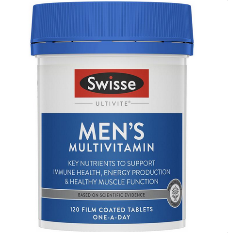 Swisse Ultivite Men's Multivitamin 120 Tablets