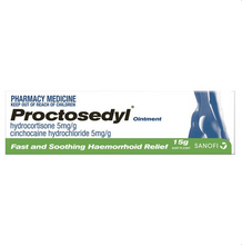 Load image into Gallery viewer, Proctosedyl Haemorrhoids Relief Ointment Cream 15g (Limit ONE per Order)