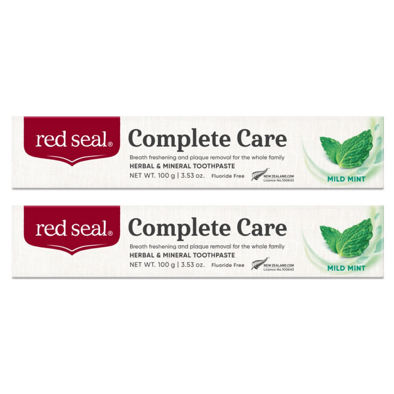 Red Seal Complete Care Mild Mint Toothpaste 2 x 100g - Special Bundle