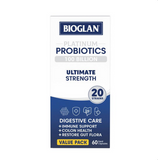 Bioglan Platinum Probiotic Ultimate Strength 100 Billion 60 Capsules