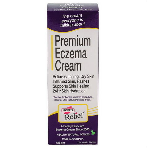 Hope's Relief Premium Eczema Cream 125g