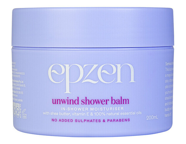 EpZen Unwind Shower Balm Nourishing In-Shower Moisturiser 200mL
