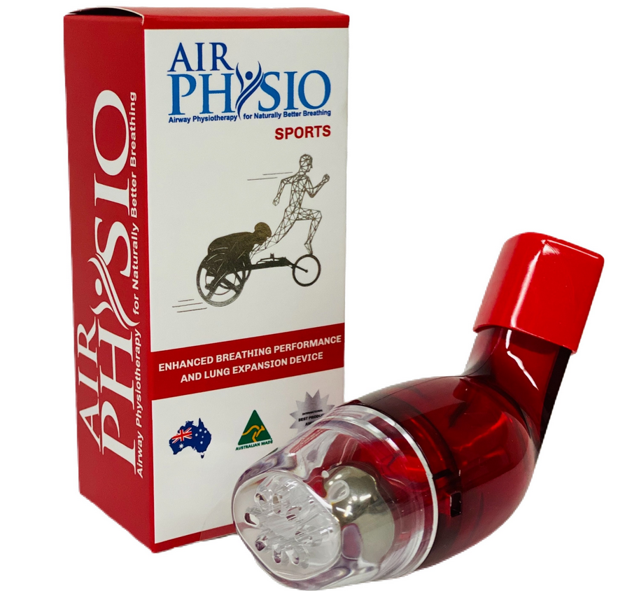 AirPhysio Device for Sports - Red