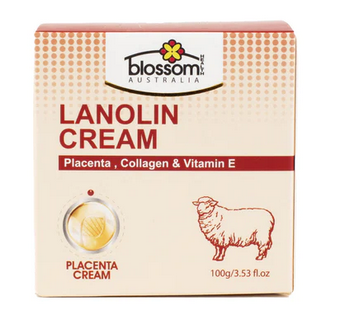 Blossom Lanolin Cream with Placenta & Vitamin E 100g – Better Value ...