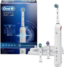 Load image into Gallery viewer, ORAL B Smart 5 5000 White Electric Toothbrush