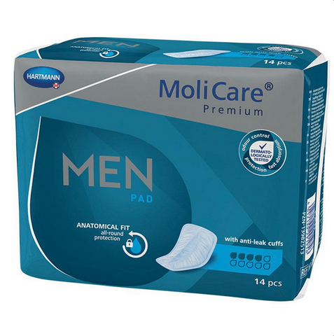 MoliCare Premium Men Pad 4 Drops 14 Pack