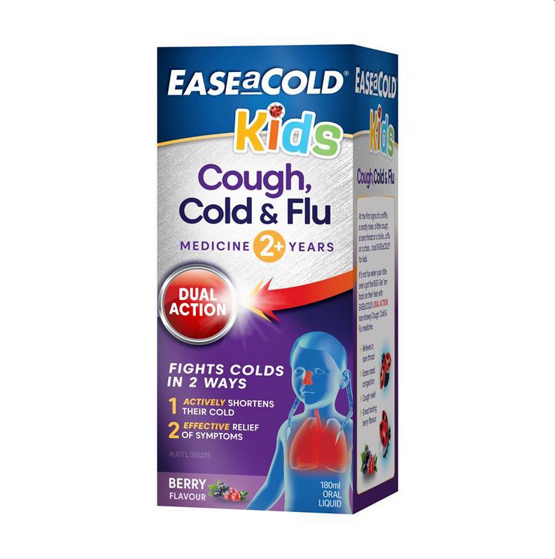 Ease a Cold Kids Cough Cold and Flu 180mL