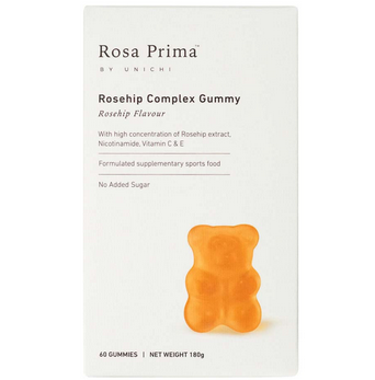 Unichi Rosa Prima Rosehip Complex Gummy 60 Gummies (Expiry 18/12/24)