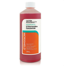 Load image into Gallery viewer, Microshield 5 Chlorhexidine Antiseptic Concentrate 500mL