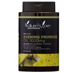 Nature's Care Pro Series Evening Primrose Oil (EPO) 1000mg 90 Capsules