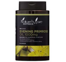 Load image into Gallery viewer, Nature&#39;s Care Pro Series Evening Primrose Oil (EPO) 1000mg 90 Capsules